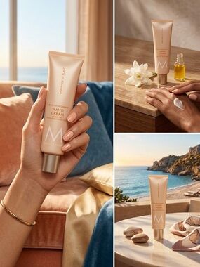 NEW Moroccanoil Ambiance de Plage Hand Cream - Peach